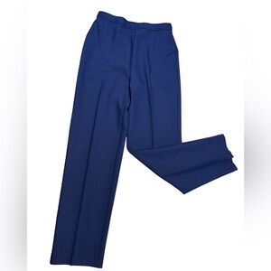 Bend Over Levi Strauss Navy Blue Trouser Sz 12 NWT Vintage USA Pull-On Pants